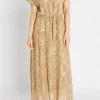 Hot Bruuns Bazaar JuniperBBCaroli dress - Kelp