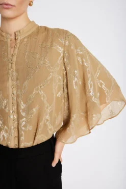 Discount Bruuns Bazaar JuniperBBMateli shirt - Kelp