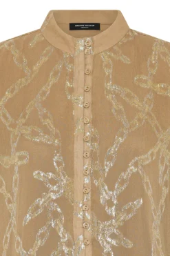Discount Bruuns Bazaar JuniperBBMateli shirt - Kelp