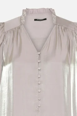Fashion Bruuns Bazaar KassianiBBPiper jurk - Goud Zand