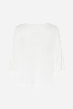New Bruuns Bazaar KatkaBBAalia blouse - Snow White