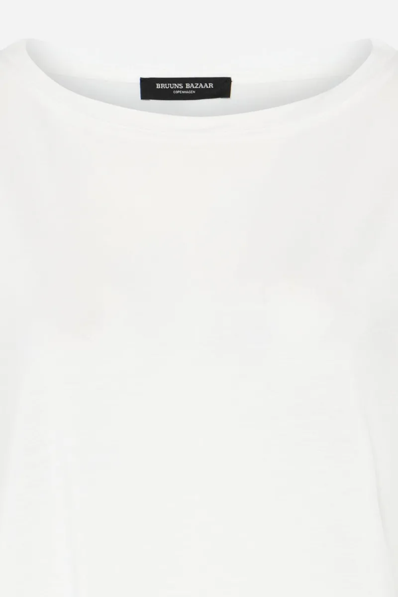 New Bruuns Bazaar KatkaBBAalia blouse - Snow White