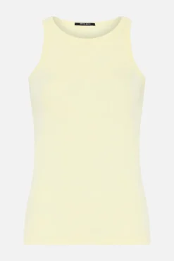 New Bruuns Bazaar KatyBB Rib Tank top - Tender Yellow