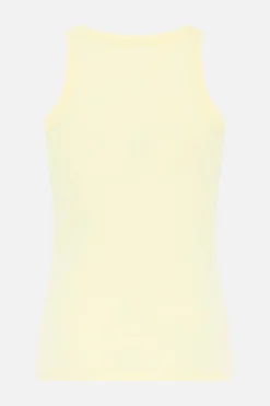 New Bruuns Bazaar KatyBB Rib Tank top - Tender Yellow