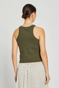 Best Bruuns Bazaar KatyBB Rib Tanktop - Diepe diepten