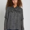 New Bruuns Bazaar LaurusBBPina blouse - Zwarte print