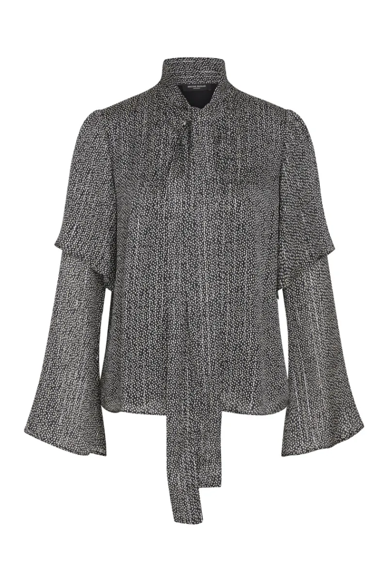 New Bruuns Bazaar LaurusBBPina blouse - Zwarte print