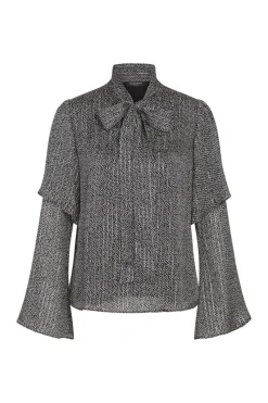 New Bruuns Bazaar LaurusBBPina blouse - Zwarte print