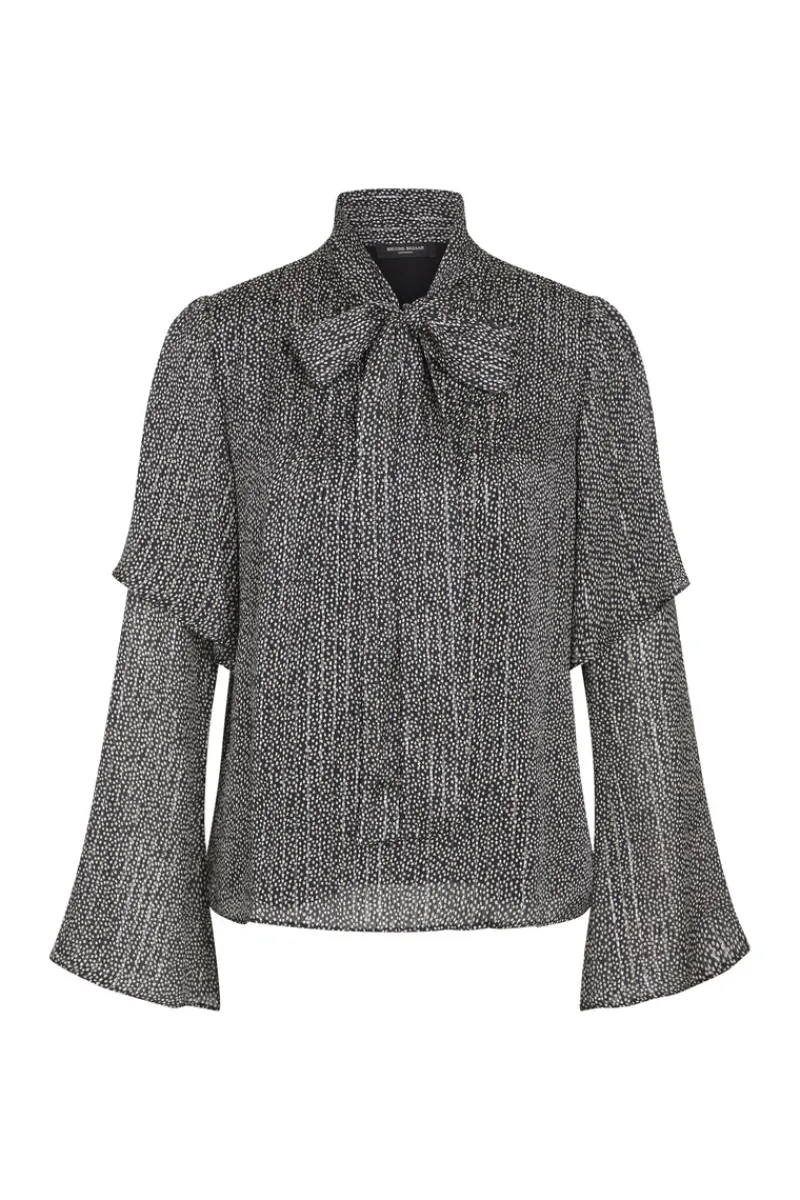 New Bruuns Bazaar LaurusBBPina blouse - Zwarte print