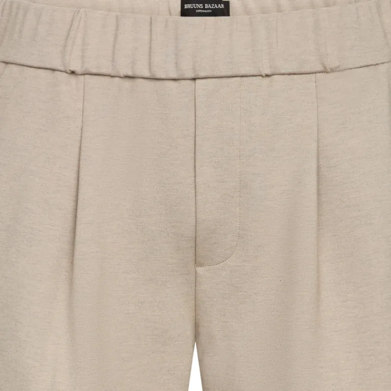 Best Bruuns Bazaar LayBBClarkin shorts - Beige Melange