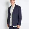 Online Bruuns Bazaar LinowBBGermain korte broek - Marineblauwe blazer