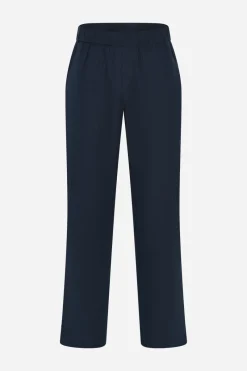 Discount Bruuns Bazaar LinowBBLarkin pants - Navy Blazer