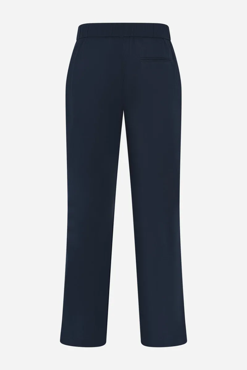 Discount Bruuns Bazaar LinowBBLarkin pants - Navy Blazer