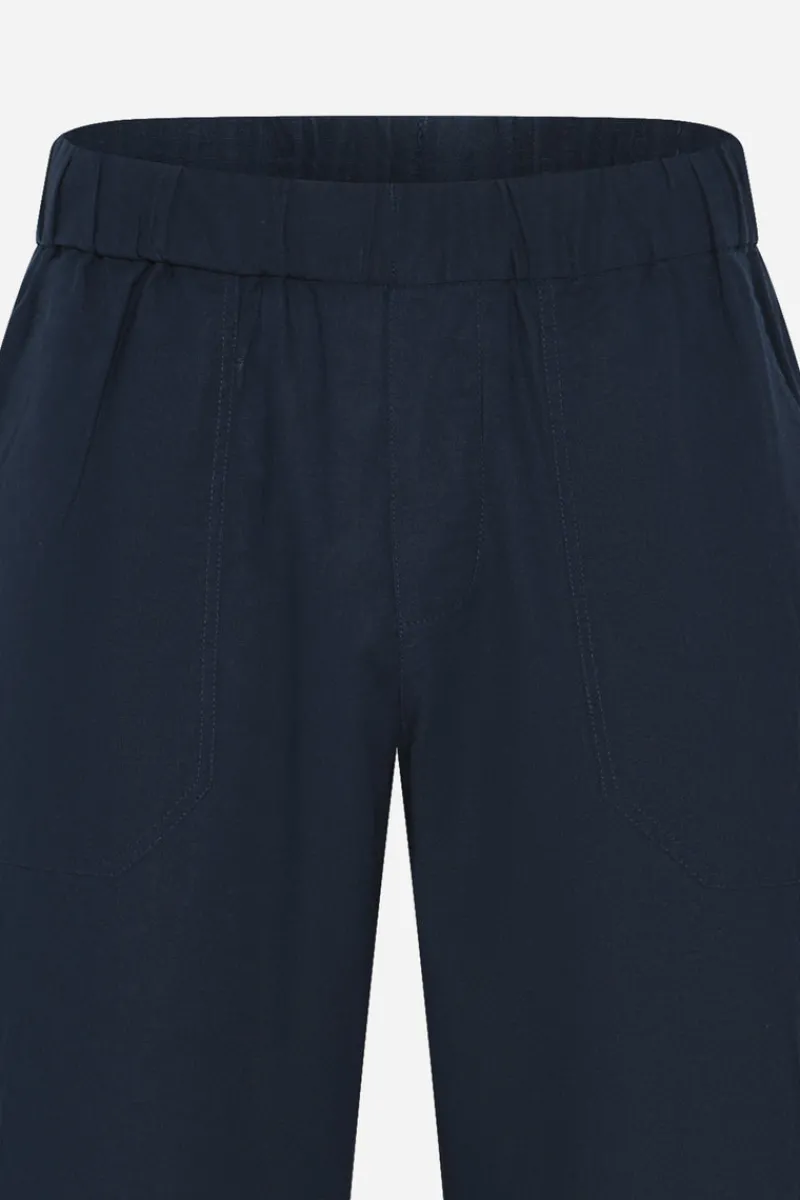Discount Bruuns Bazaar LinowBBLarkin pants - Navy Blazer