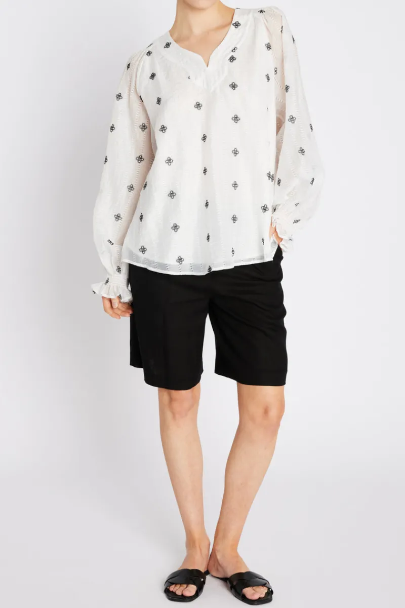 Online Bruuns Bazaar MarshBBAlini blouse - Snow White
