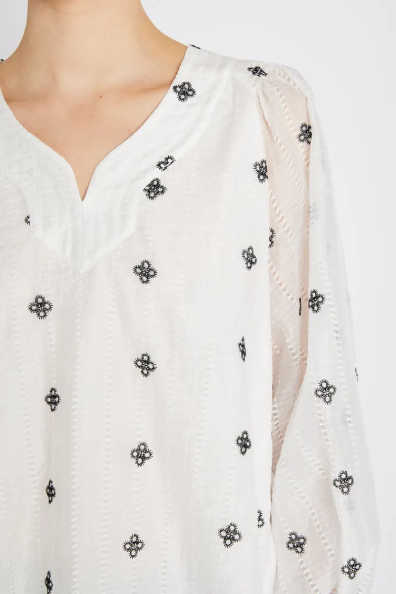 Online Bruuns Bazaar MarshBBAlini blouse - Snow White