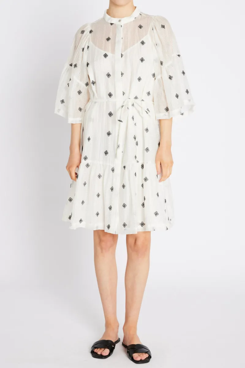 Best Bruuns Bazaar MarshBBImila dress - Snow White