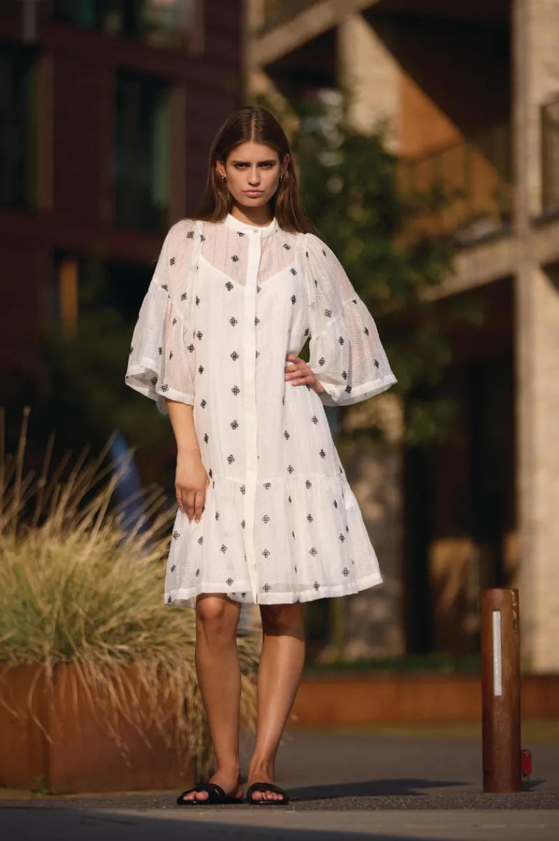 Best Bruuns Bazaar MarshBBImila dress - Snow White