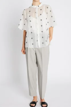 Clearance Bruuns Bazaar MarshBBMatela blouse - Snow White