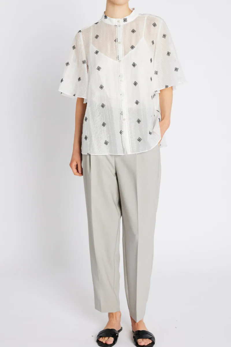Clearance Bruuns Bazaar MarshBBMatela blouse - Snow White