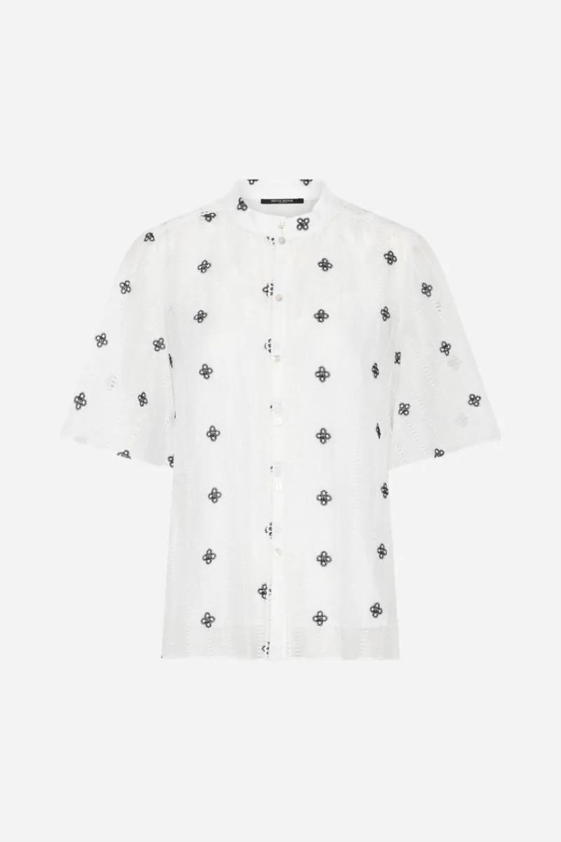 Clearance Bruuns Bazaar MarshBBMatela blouse - Snow White