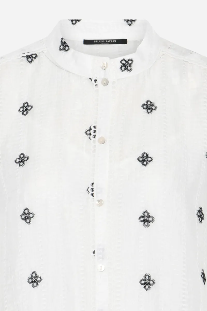 Clearance Bruuns Bazaar MarshBBMatela blouse - Snow White