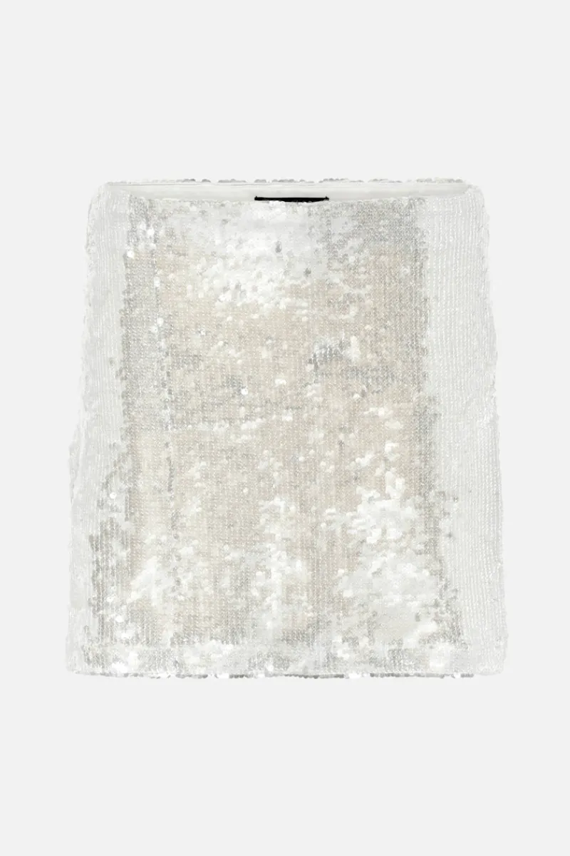 Fashion Bruuns Bazaar MossroseBBJoan skirt - White w Silver
