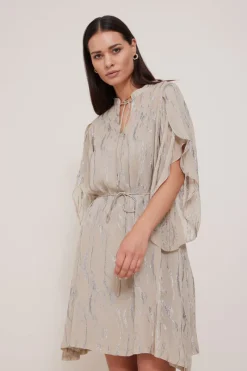 Online Bruuns Bazaar OdiaBBParez jurk - Plaza Taupe