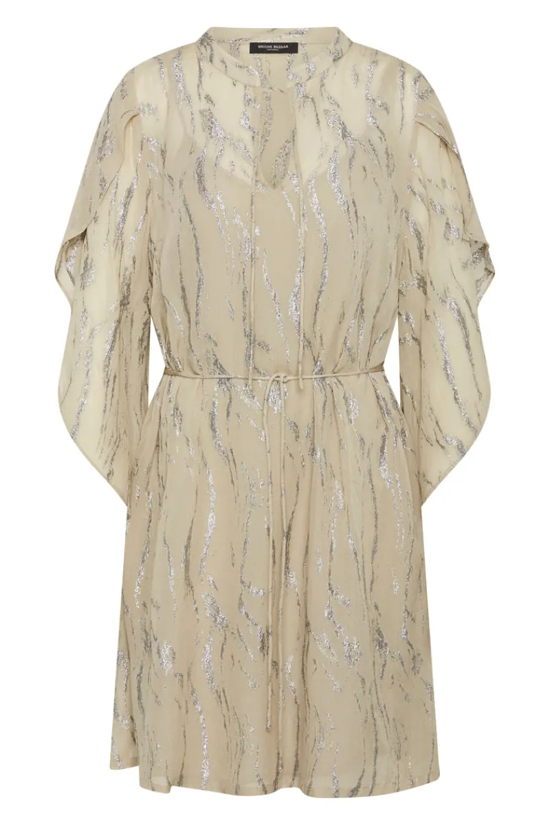Online Bruuns Bazaar OdiaBBParez jurk - Plaza Taupe
