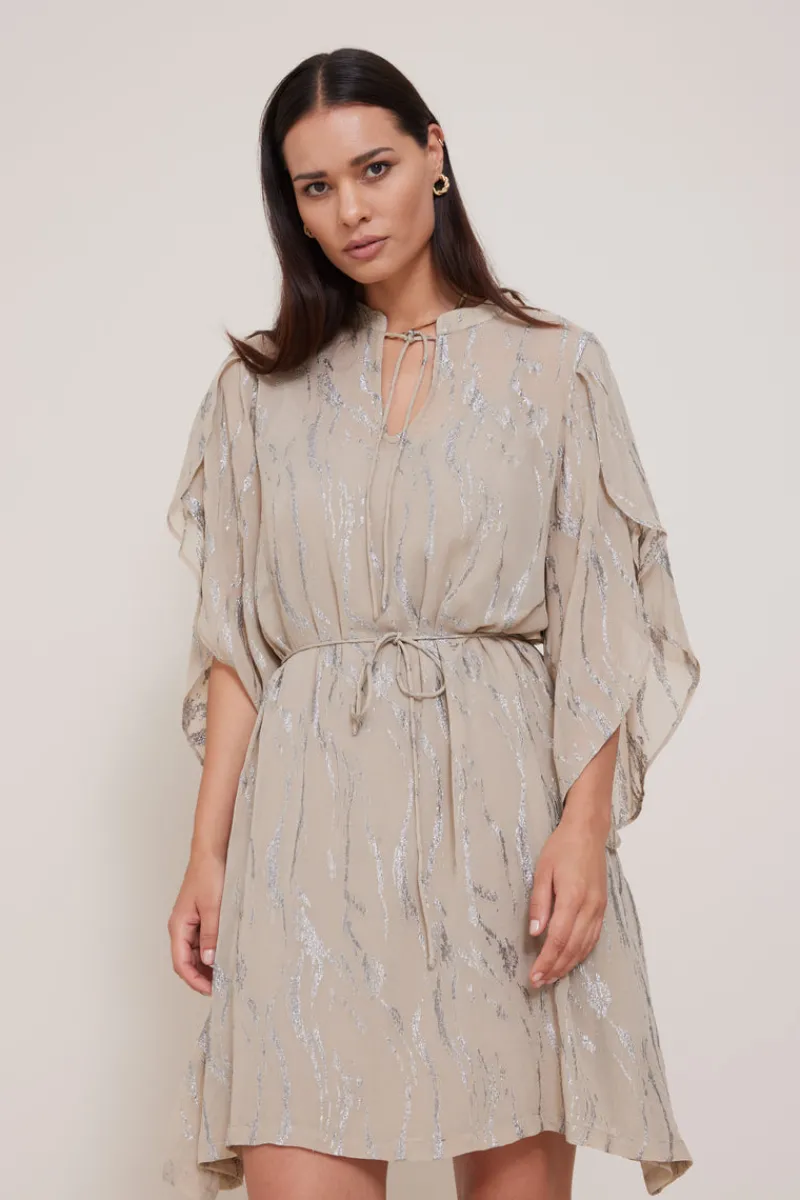 Online Bruuns Bazaar OdiaBBParez jurk - Plaza Taupe