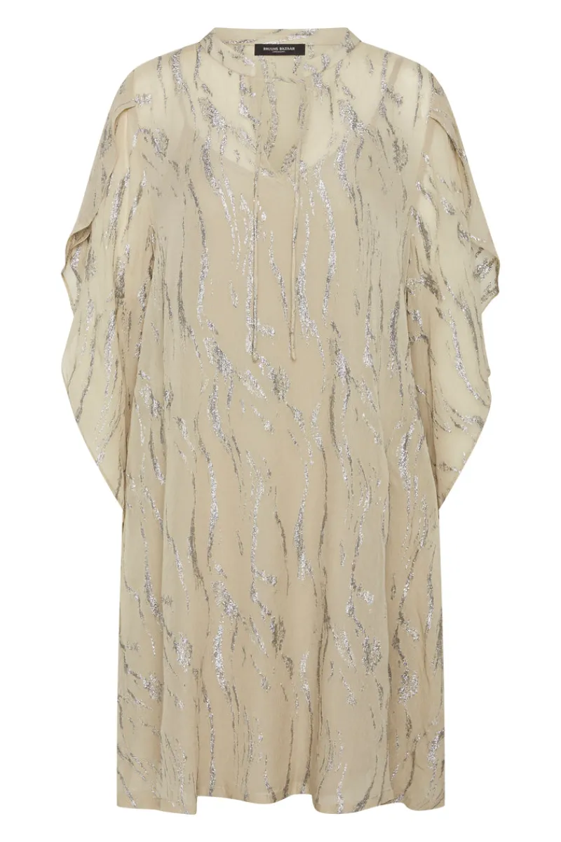 Online Bruuns Bazaar OdiaBBParez jurk - Plaza Taupe