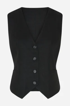 Fashion Bruuns Bazaar OxalisBBBielle Waistcoat - Black