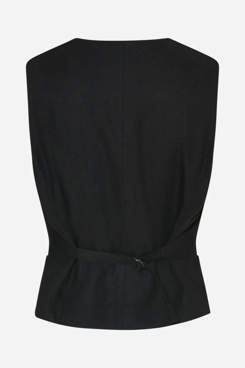 Fashion Bruuns Bazaar OxalisBBBielle Waistcoat - Black