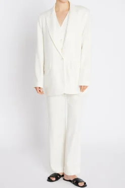 Sale Bruuns Bazaar OxalisBBFreida blazer - Snow White