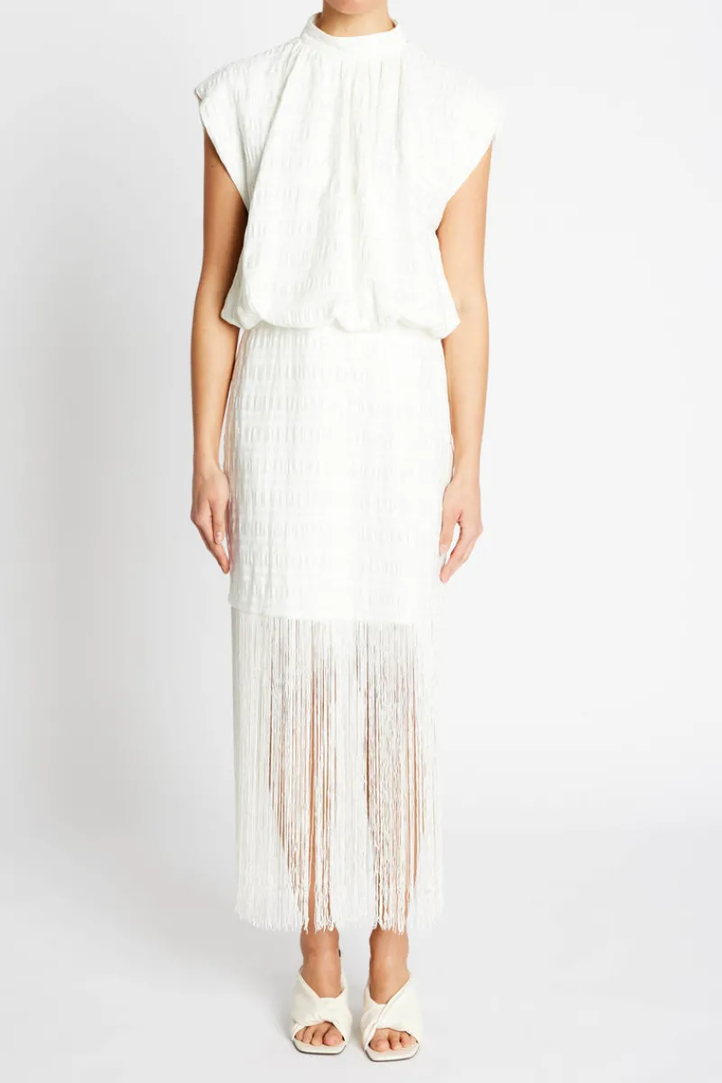 New Bruuns Bazaar PentziaBBMalisa dress - Snow White