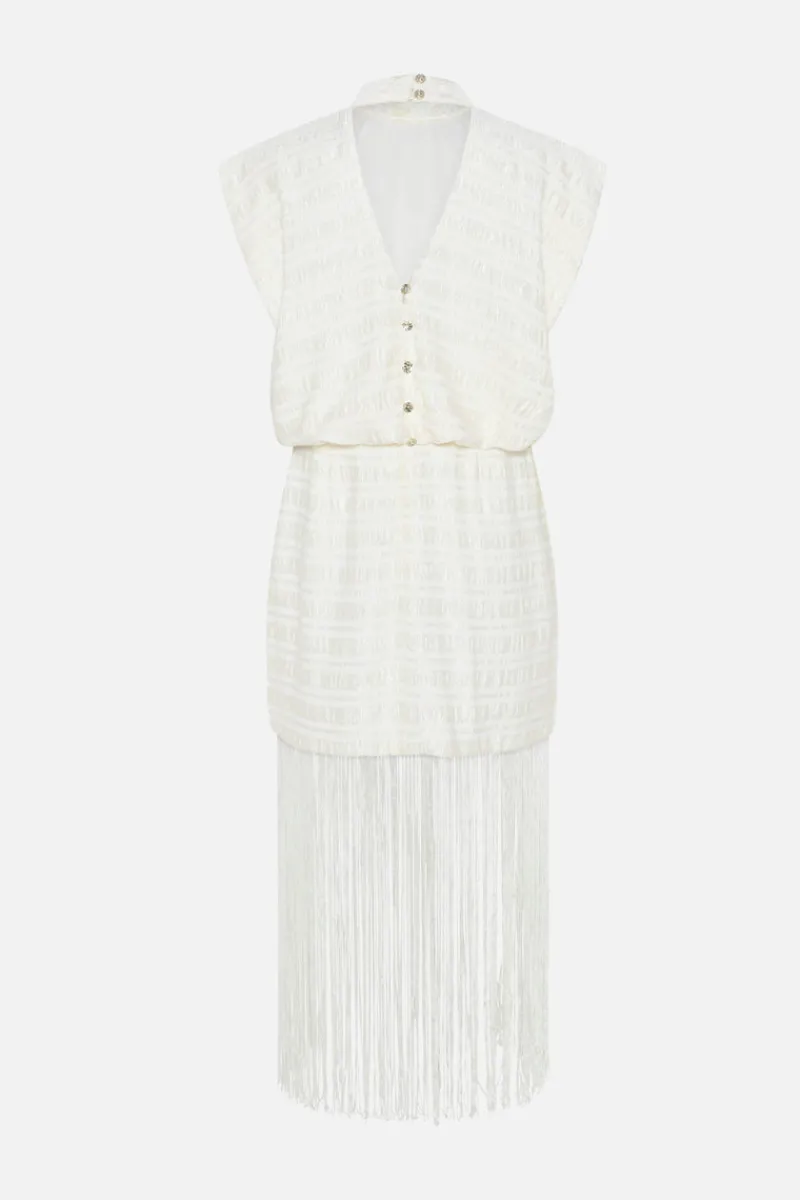 New Bruuns Bazaar PentziaBBMalisa dress - Snow White