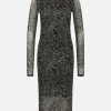 New Bruuns Bazaar PhloxBBMira jurk - Donker AOP