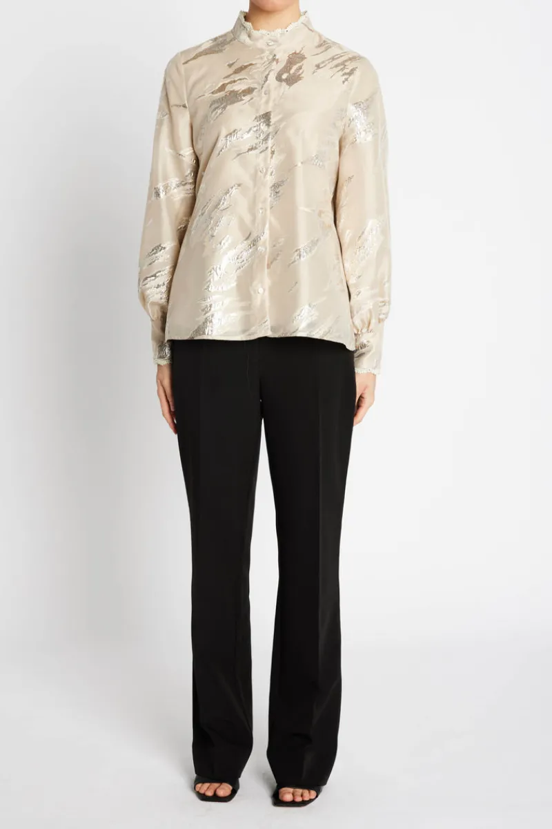 Online Bruuns Bazaar PlantagoBBCharlotta shirt - Light Gold