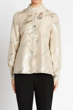 Online Bruuns Bazaar PlantagoBBCharlotta shirt - Light Gold