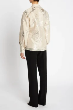 Online Bruuns Bazaar PlantagoBBCharlotta shirt - Light Gold
