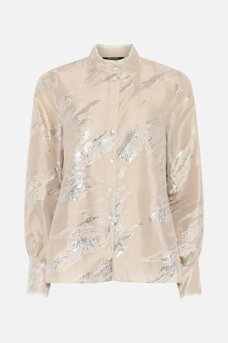 Online Bruuns Bazaar PlantagoBBCharlotta shirt - Light Gold