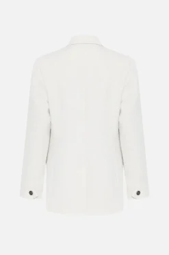 New Bruuns Bazaar PlatanusBBLinday blazer - Snow White