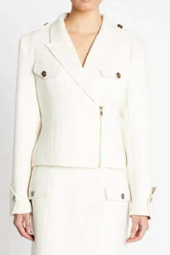 Outlet Bruuns Bazaar PlatanusBBYda blazer - Snow White