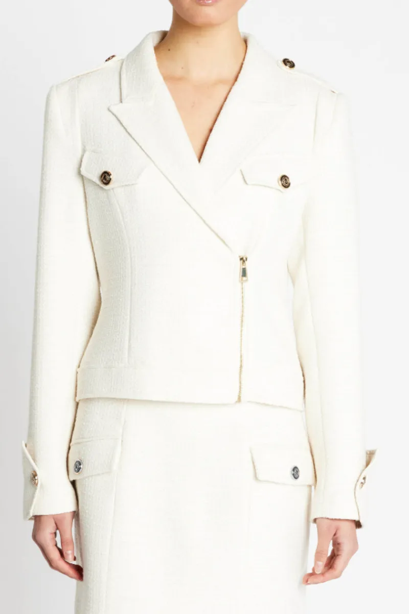 Outlet Bruuns Bazaar PlatanusBBYda blazer - Snow White