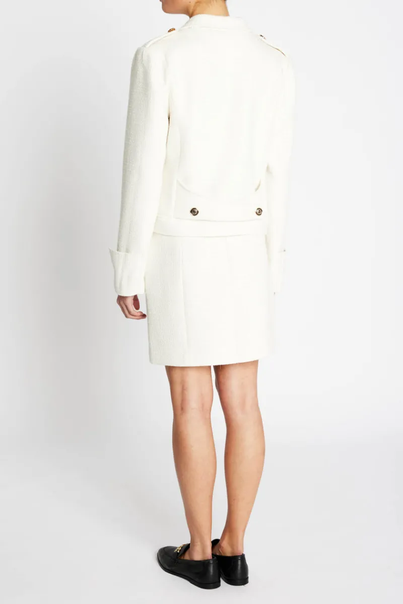 Outlet Bruuns Bazaar PlatanusBBYda blazer - Snow White