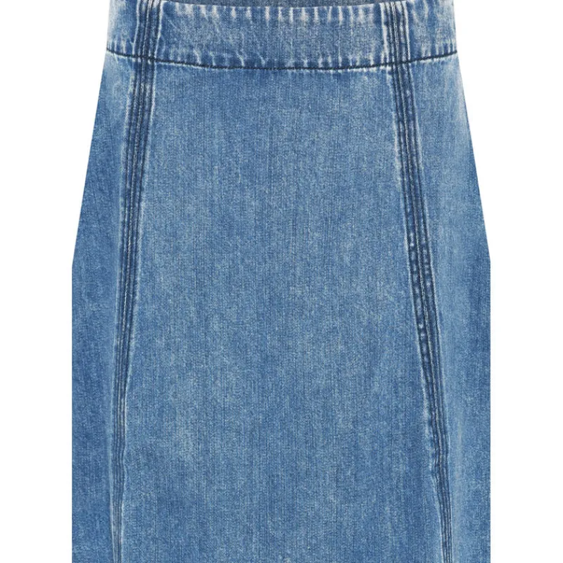 Online Bruuns Bazaar PlatieBBAliya skirt - Blue Denim
