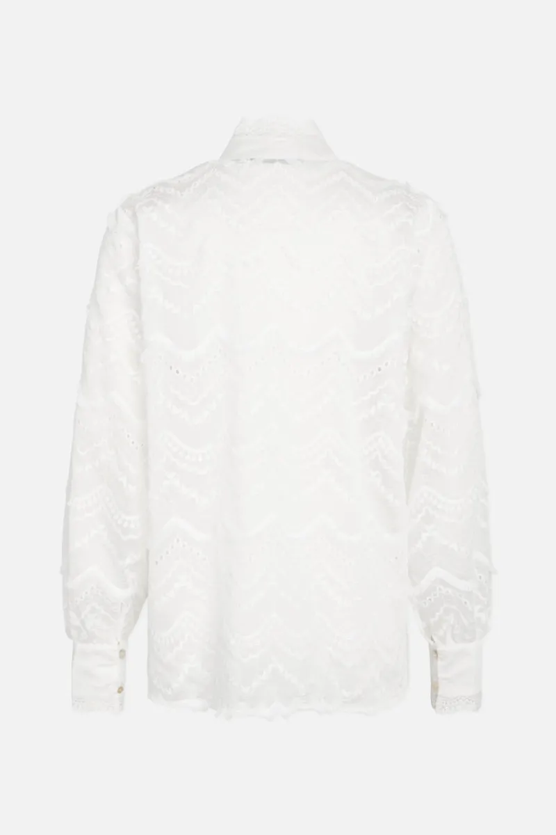 Sale Bruuns Bazaar PurslaneBBVinika shirt - Snow White