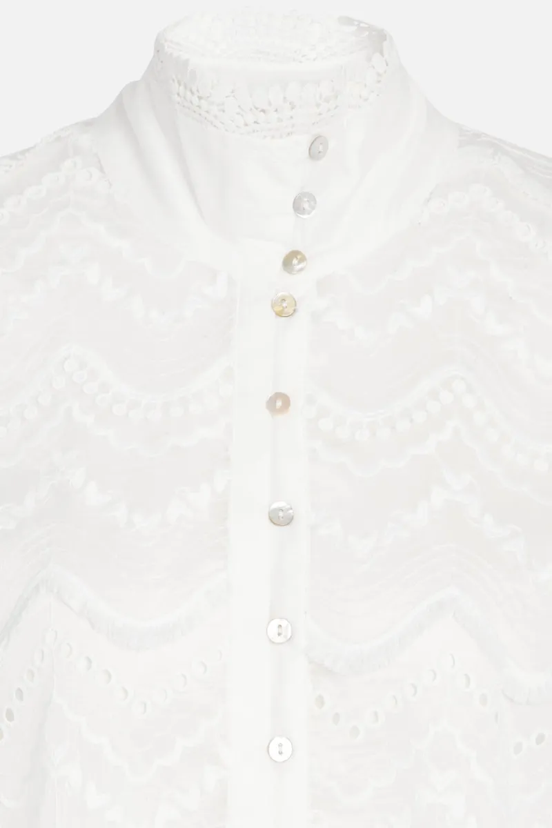 Sale Bruuns Bazaar PurslaneBBVinika shirt - Snow White