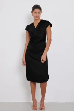 Hot Bruuns Bazaar RaisellaBBNeema jurk - Zwart