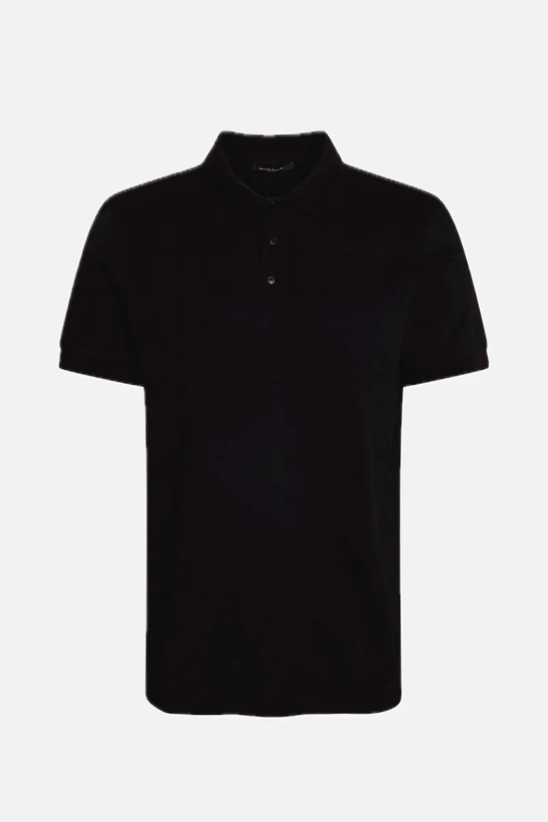 Fashion Bruuns Bazaar RaulBBGonzales poloshirt - Zwart1